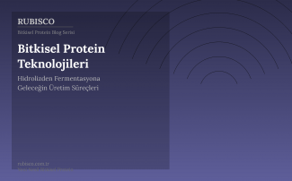 Bitkisel Protein Teknolojileri: Hidrolizden Fermentasyona Geleceğin Üretim Süreçleri