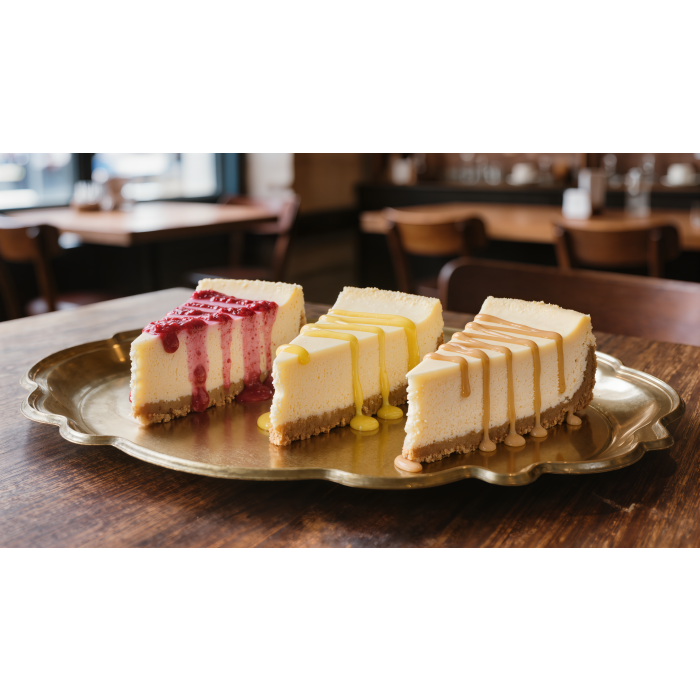 Rubisco Yüksek Proteinli Albina Cheesecake — 3'lü Tadım Paketi