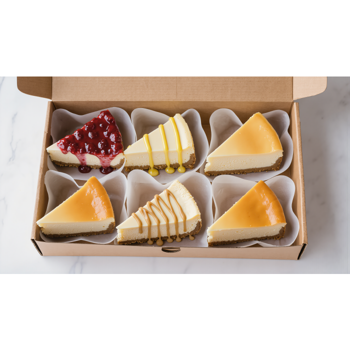 Rubisco Yüksek Proteinli Albina Cheesecake — 6'lı Lezzet Kutusu