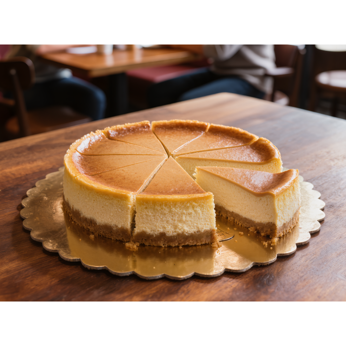 Rubisco Yüksek Proteinli Albina Cheesecake — 8 Dilim Bütün