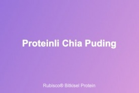 Proteinli Chia Pudding